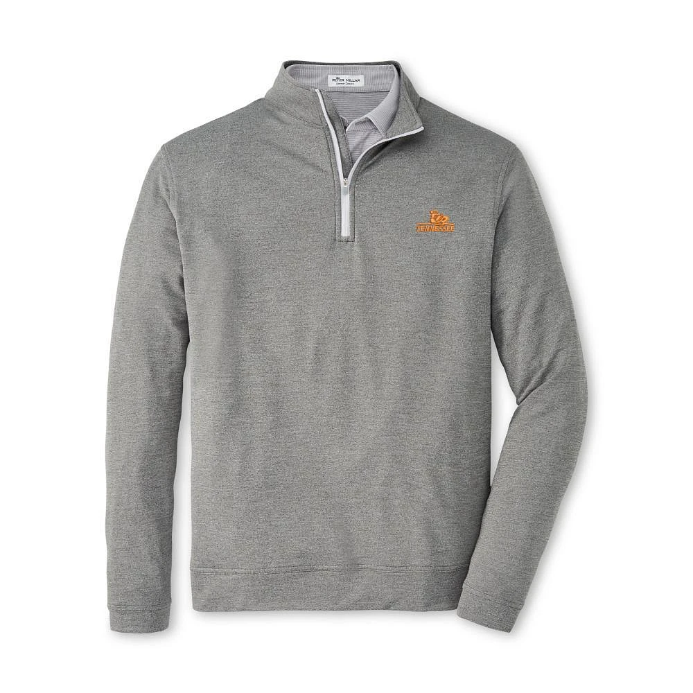 Tennessee Peter Millar Vault Davey Perth Melange Quarter-Zip Pullover