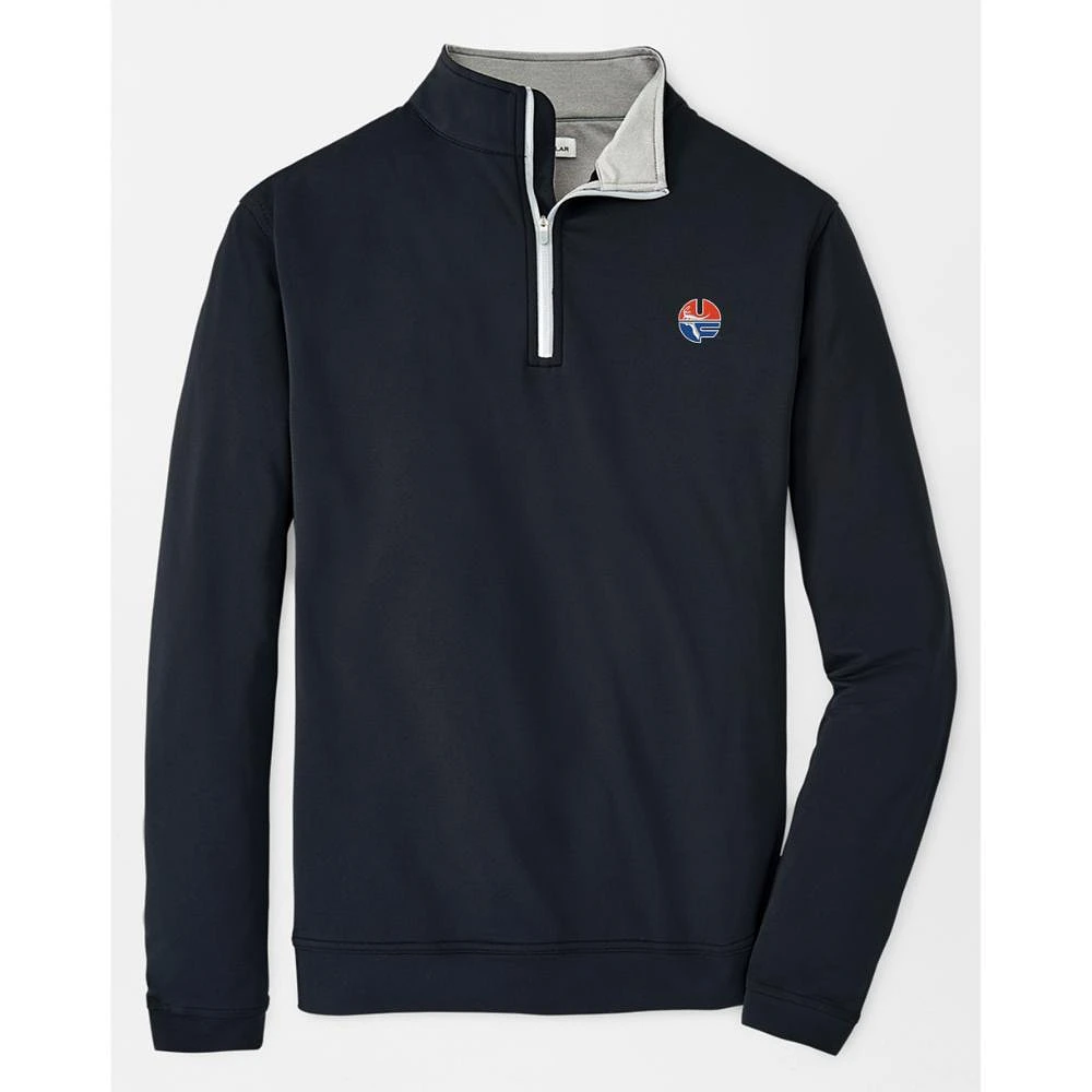 Florida Peter Millar Vault Circle Perth Solid 1/4 Zip