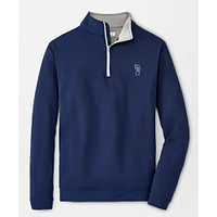 Carolina Peter Millar Heel Perth Solid 1/4 Zip