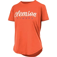 Clemson Pressbox Aleena Jersey Round Bottom Tee