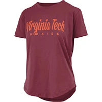 Virginia Tech Pressbox Aleena Jersey Round Bottom Tee