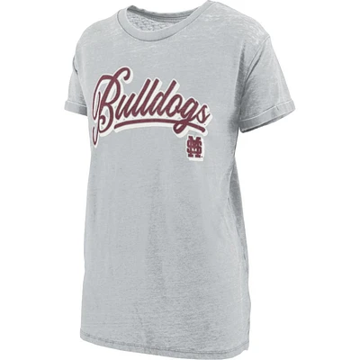 Mississippi State Pressbox Harlow Vintage Boyfriend Tee