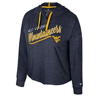 West Virginia Colosseum Women's Marina Hooded Windshirt