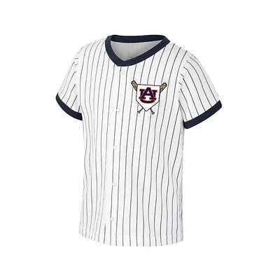 Auburn Colosseum Toddler Dusty Baseball Snap Up Tee