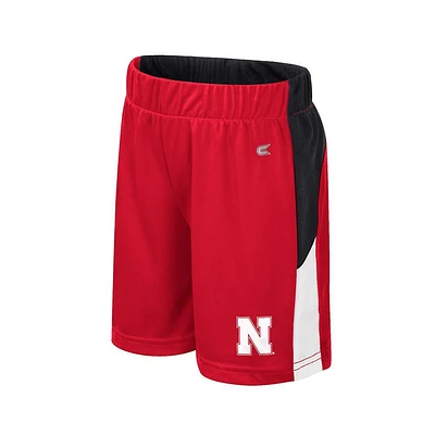 Nebraska Colosseum Toddler Upside Down Shorts