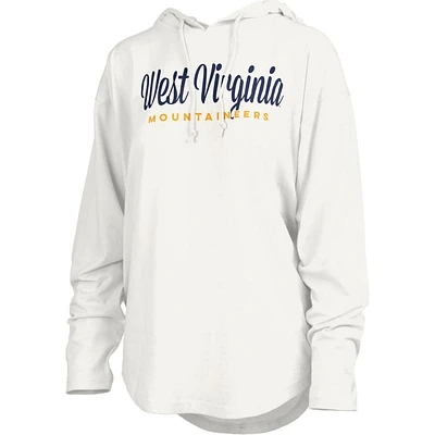 West Virginia Pressbox Aleena Hooded Top