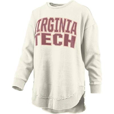 Virginia Tech Pressbox Maxima Vintage Poncho Crew