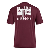 Mississippi State Adidas Home Stack Blend Tee