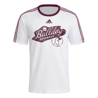 Mississippi State Adidas Baseball Dugout Tee