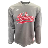 Indiana Adidas Reverse Retro Icon Fleece Crew