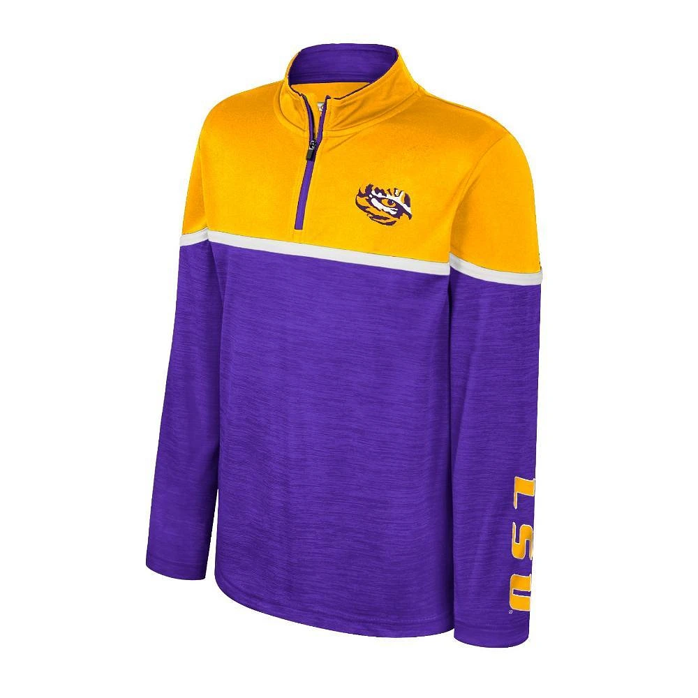 LSU Colosseum YOUTH Billy 1/4 Zip Windshirt