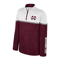 Mississippi State Colosseum YOUTH Billy 1/4 Zip Windshirt