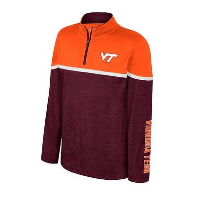 Virginia Tech Colosseum YOUTH Billy 1/4 Zip Windshirt