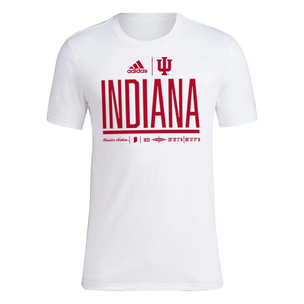 Indiana Adidas Where I'm From Tee