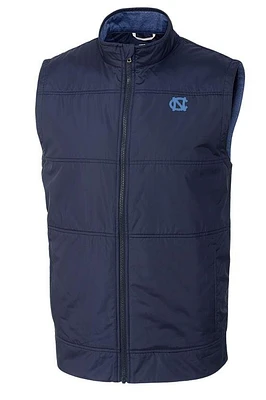 UNC Cutter & Buck Men's Big Tall Stealth Quilted Vest