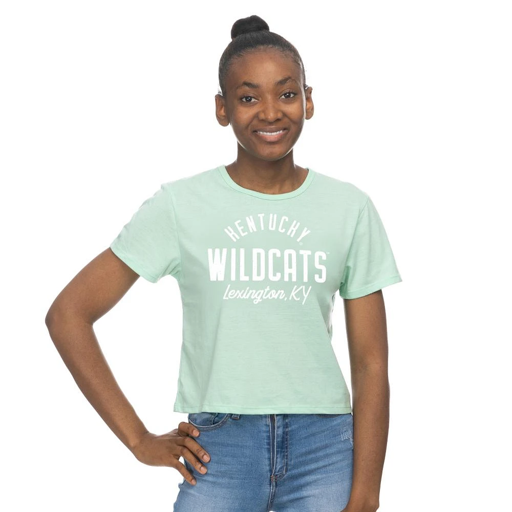 Kentucky Zoozatz Pastel Crop Tee