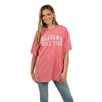 Alabama Metallic Stack Print The Band Tee