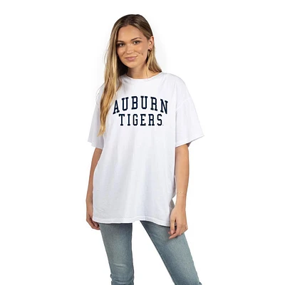 Auburn Metallic Stack Print The Band Tee