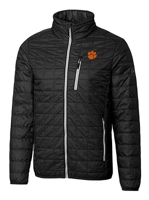 Clemson Cutter & Buck Big Tall Rainier Eco Insulated Puffer Jacket