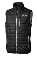 Mississippi State Cutter & Buck Big Tall Rainier Eco Insulated Puffer Vest