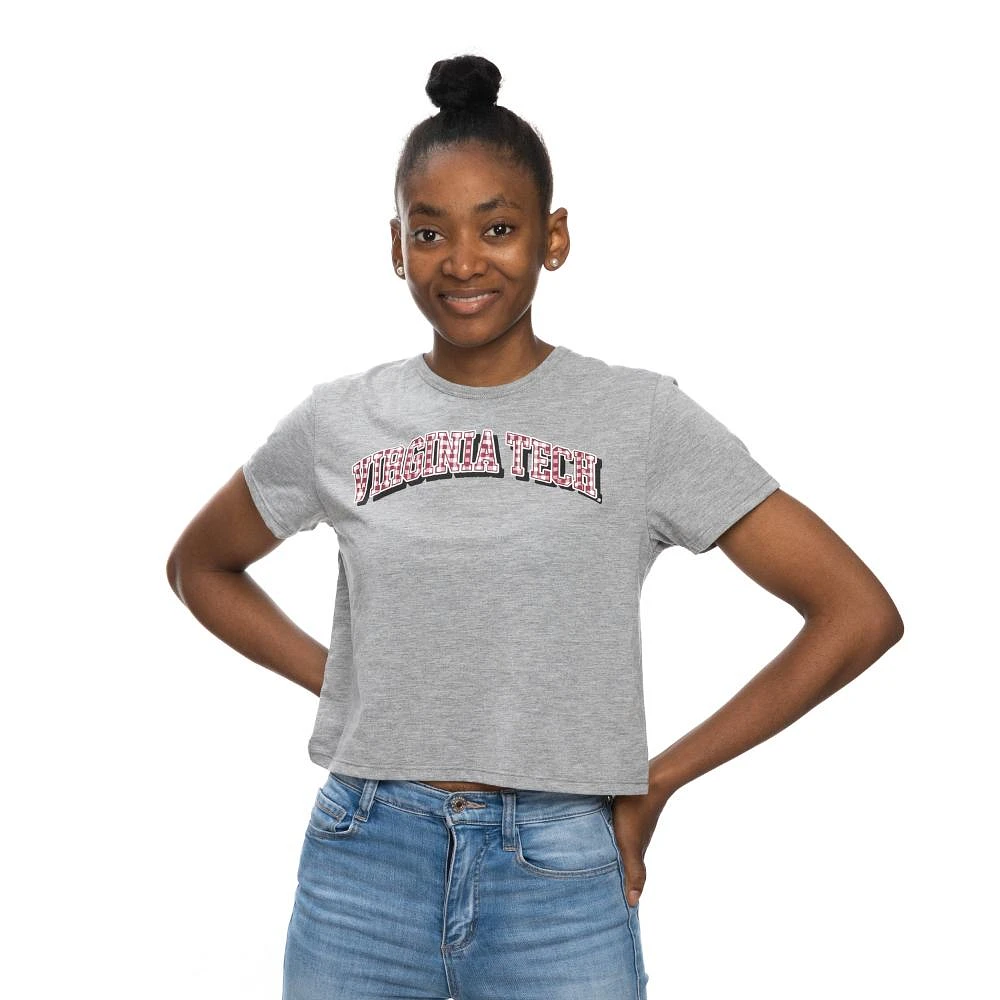 Virginia Tech Zoozatz Crop Tee