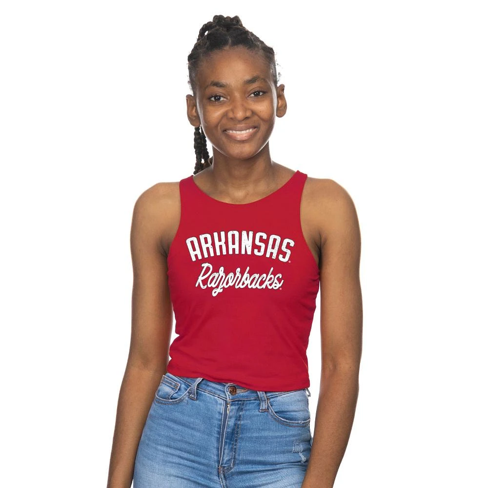 Arkansas Zoozatz First Down Tank Top