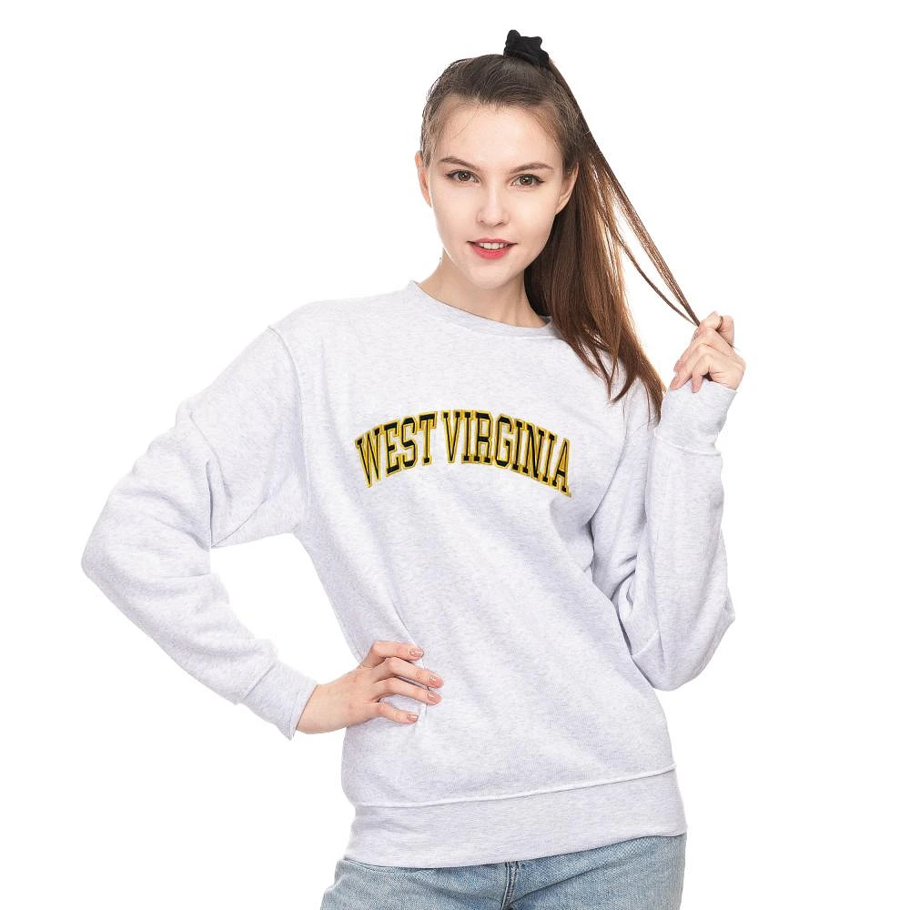 West Virginia Zoozatz Applique Sport Crew