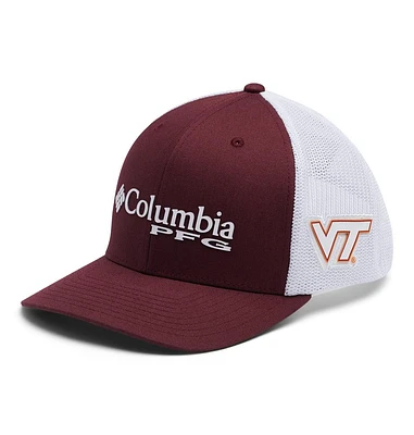 Virginia Tech Columbia PFG Mesh Snap Back Cap