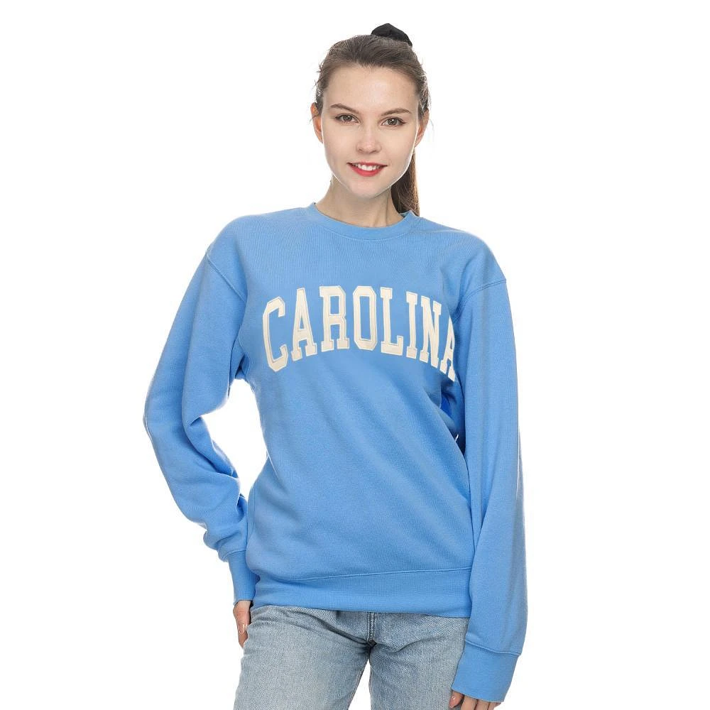 UNC Zoozatz Applique Sport Pastel Crew