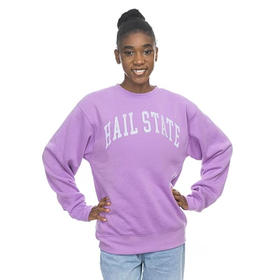 Mississippi State Zoozatz Applique Sport Pastel Crew