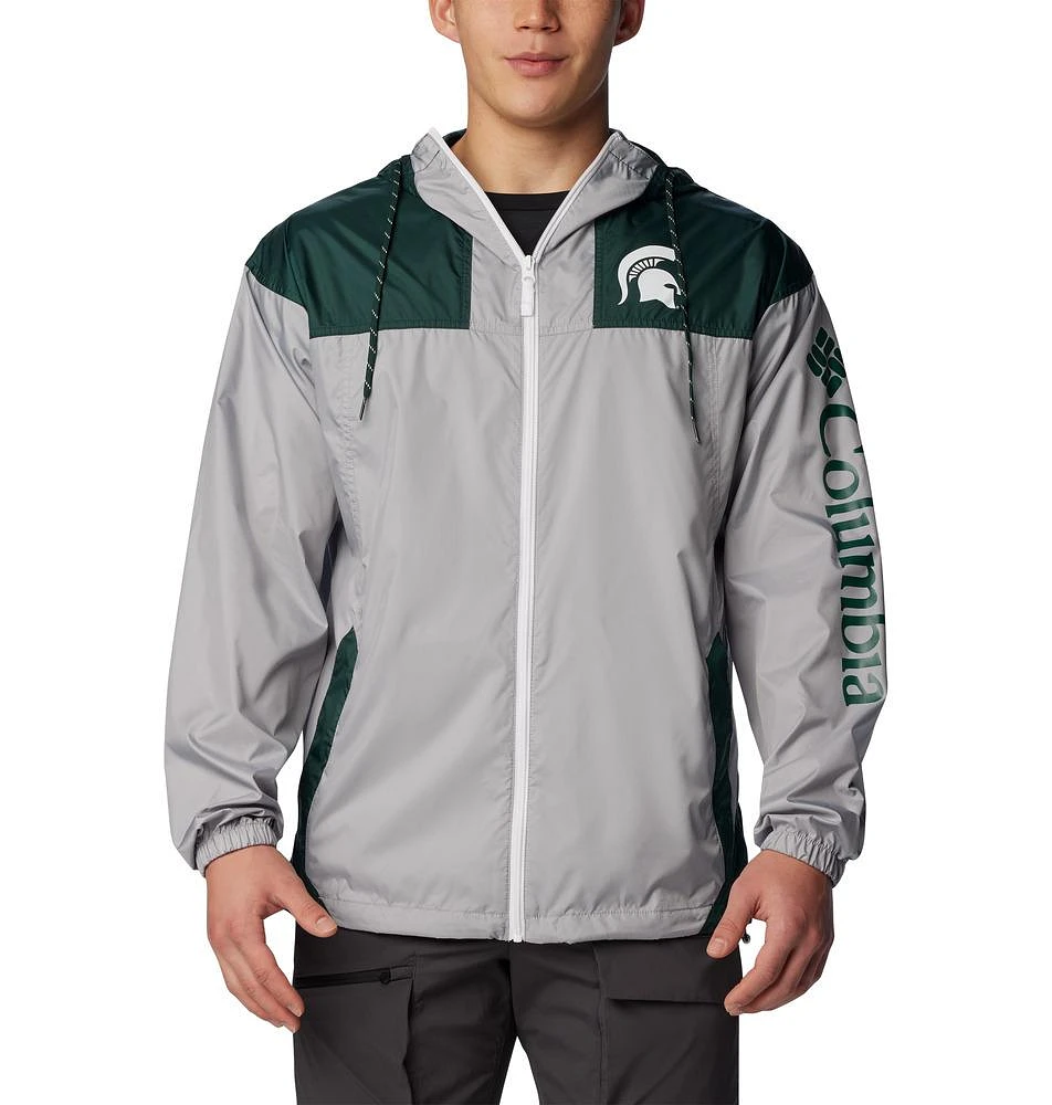 Michigan State Columbia Flash Challenger Windbreaker