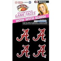  Bama | Alabama Glitter Waterless Face Tattoos | Alumni Hall