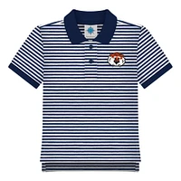 Auburn Toddler Striped Polo