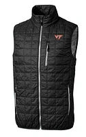Virginia Tech Cutter & Buck Big Tall Rainier Eco Insulated Puffer Vest