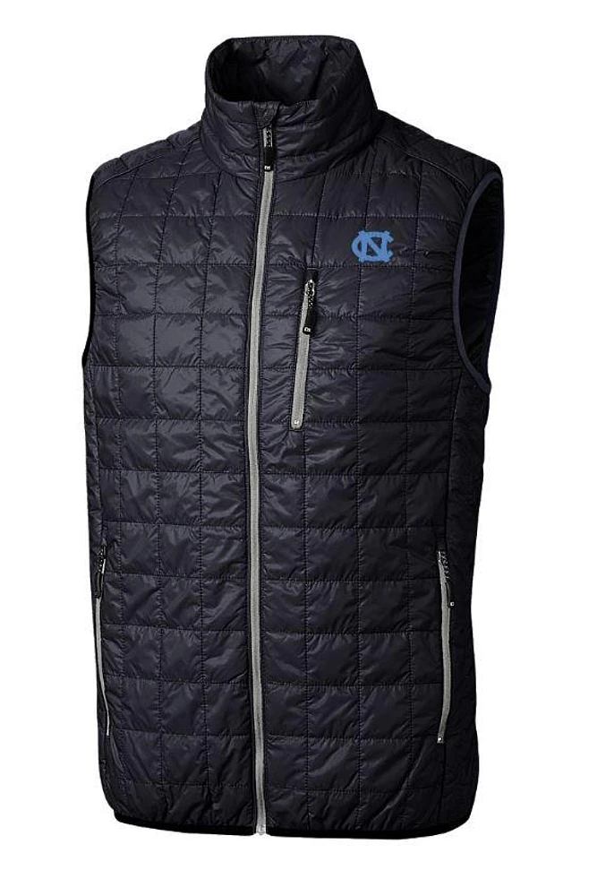 UNC Cutter & Buck Big Tall Rainier Eco Insulated Puffer Vest