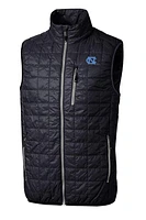 UNC Cutter & Buck Big Tall Rainier Eco Insulated Puffer Vest