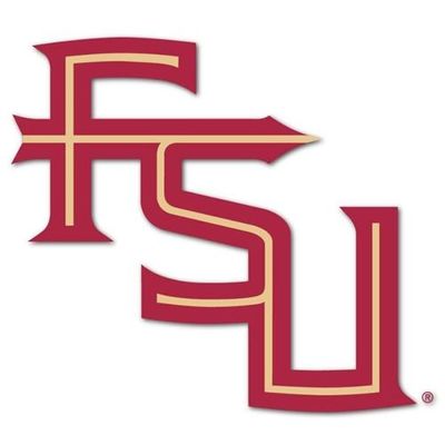  Florida State Fsu Logo Dizzler Decal (2 )