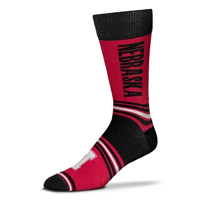 Nebraska Go Team Dress Socks