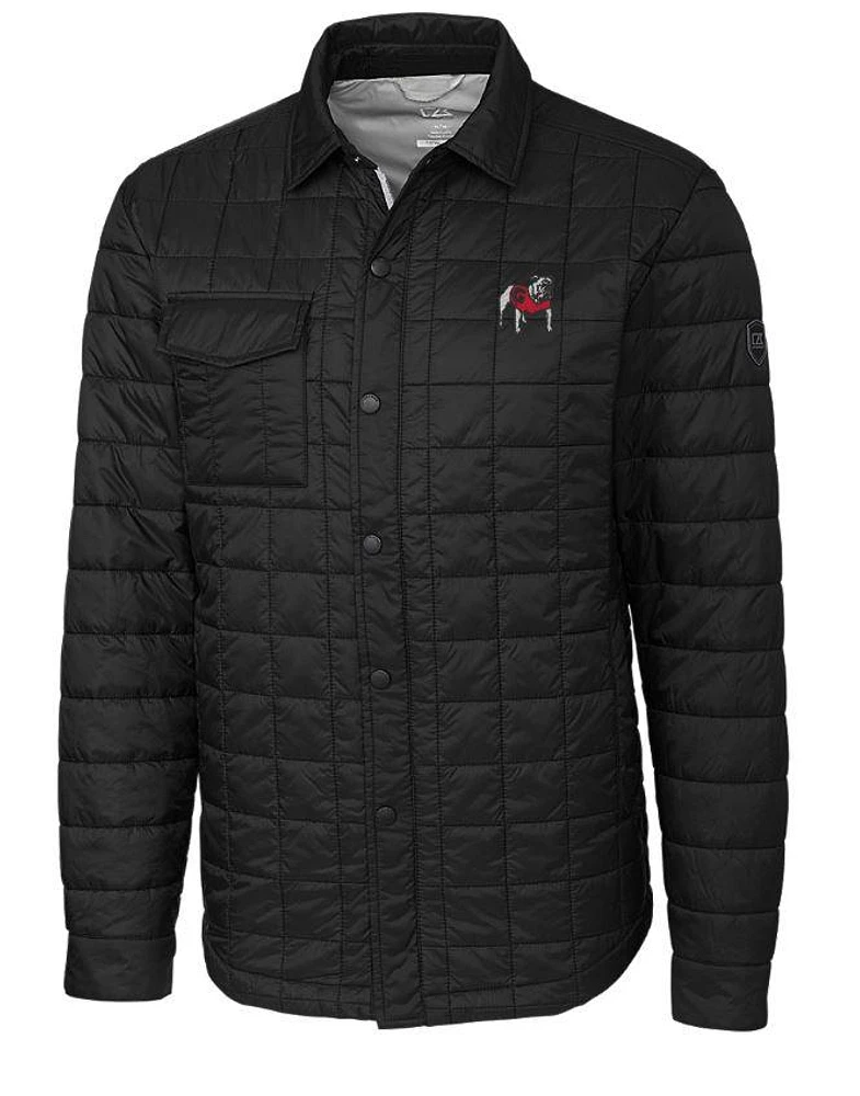 Georgia Cutter & Buck Big Tall Men's Rainier Quilted Shirt Jacket