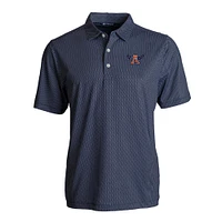 Auburn Cutter & Buck Vault Eagle A Symmetry Print Polo