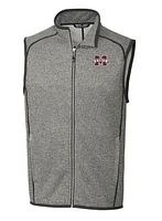 Mississippi State Cutter & Buck Men's Big Tall Mainsail Sweater Knit Vest