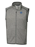 UNC Cutter & Buck Men's Big Tall Mainsail Sweater Knit Vest