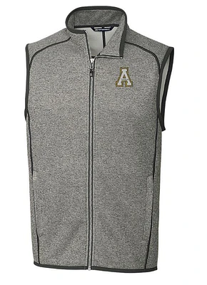 App State Cutter & Buck Men's Big Tall Mainsail Sweater Knit Vest