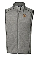 LSU Cutter & Buck Men's Big Tall Mainsail Sweater Knit Vest