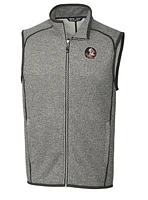 Florida State Cutter & Buck Men's Big Tall Mainsail Sweater Knit Vest