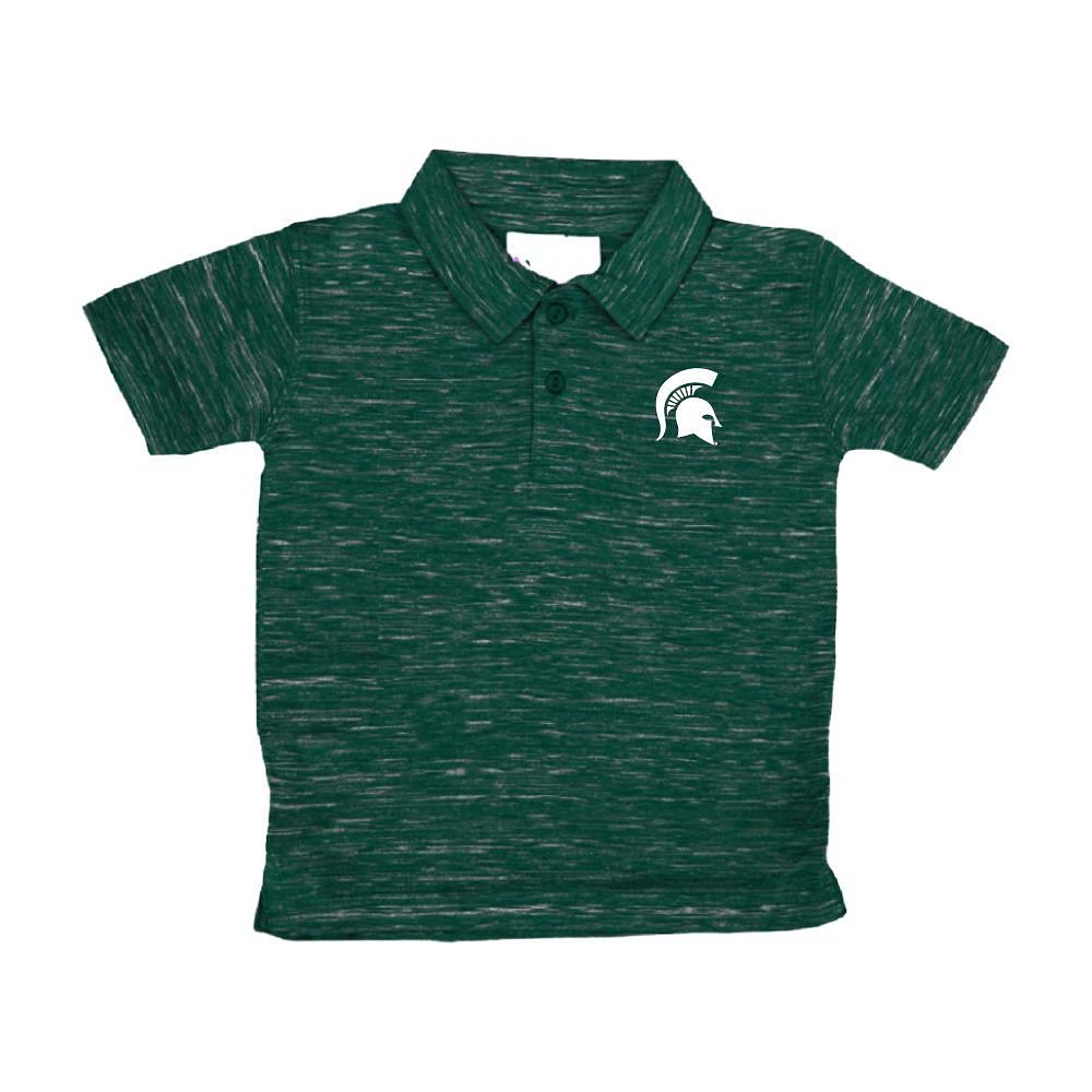 Michigan State Toddler Space Dye Golf Polo