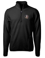 Florida State Cutter & Buck Big Tall Men's Cascade Sherpa Fleece 1/4 Zip Pullover