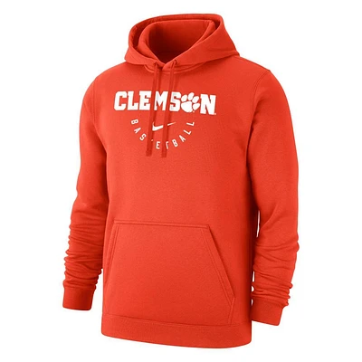 Clemson Nike Club Fleece Basketball Hoody