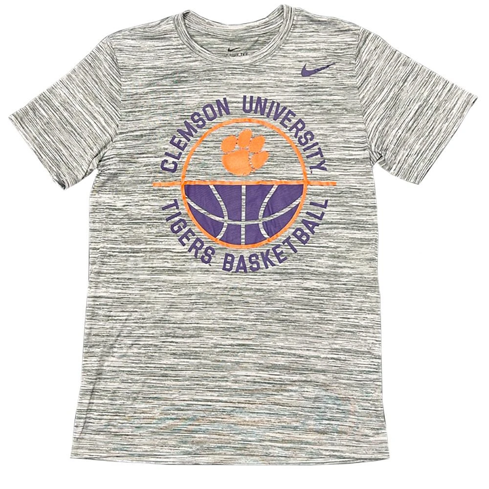 Clemson Nike Drifit Legend Velocity Basketball Tee