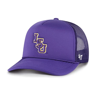 LSU 47 Brand Foam Front Mesh Trucker Cap